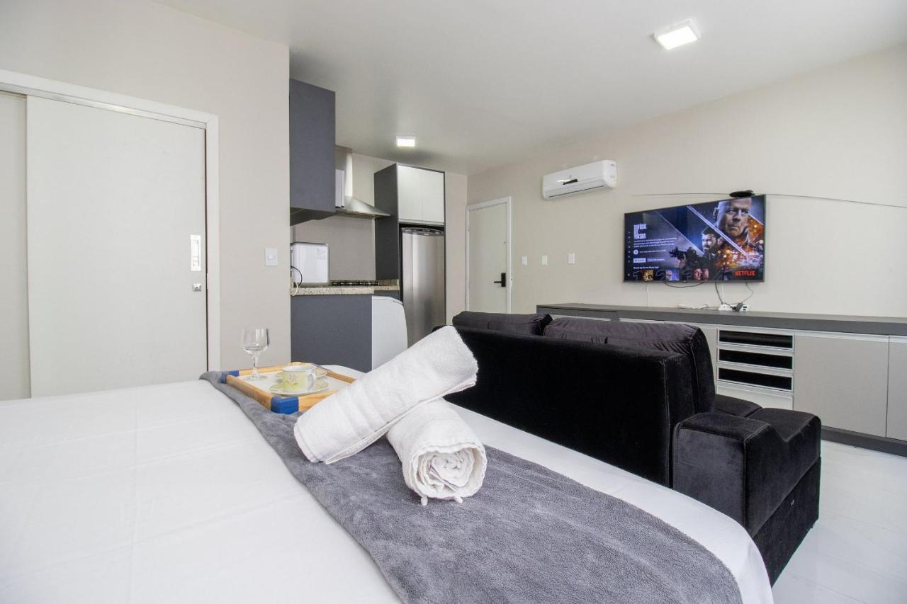 Pos25B - Climatizado, Tv Smart, Garagem, Wi-Fi Appartement Balneário Camboriú Buitenkant foto